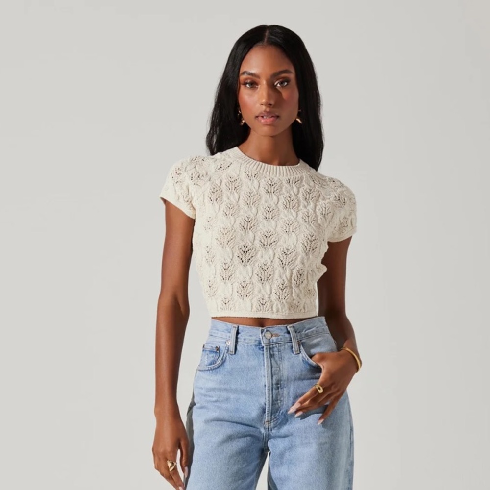 ASTR the label Alda Cropped Sweater
